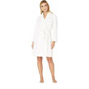 LAUREN RALPH LAUREN Women's Short Shawl Collar Sculpted Robe